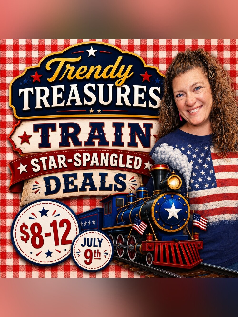 ❤️ YOU ROCK! 💙Thank you! ⭐️Trendy Treasures Train